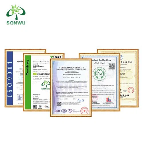 Enclomiphene Powder certificate
